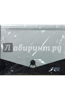 Папка на резинке А4 серая Папка на резинке А4 серая