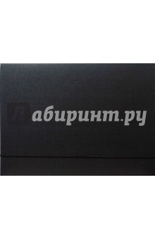 Папка картонная (2073001PL-01) на резинке (черная) Папка картонная (2073001PL-01) на резинке (черная)