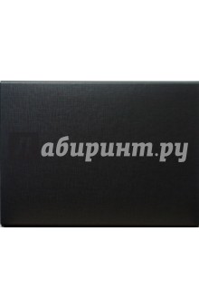 Папка картонная (2072001PL-01) на липучке (черная) Папка картонная (2072001PL-01) на липучке (черная)