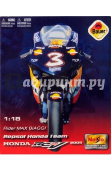 Мотоцикл Honda Repsol 1:18 (39008) Мотоцикл Honda Repsol 1:18 (39008)