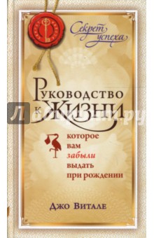 Джо Витале - Руководство к жизни, которое вам забыли выдать при рождении обложка книги Джо Витале - Руководство к жизни, которое вам забыли выдать при рождении обложка книги