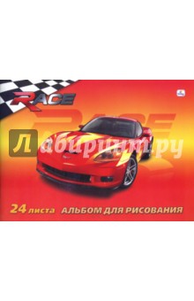 Альбом для рисования 24 листа (А124298) Авто-гонки. Шевроле Альбом для рисования 24 листа (А124298) Авто-гонки. Шевроле