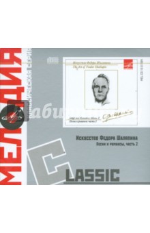 Искусство Федора Шаляпина. Песни и романсы. Часть 2 (CD) Искусство Федора Шаляпина. Песни и романсы. Часть 2 (CD)