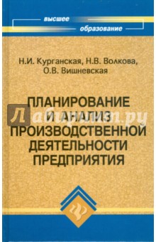 Планирование и анализ производственной деятельности предприятия - Курганская, Волкова, Вишневская