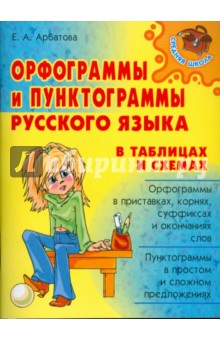 Орфограммы и пунктограммы русского языка в таблицах и схемах - Елизавета Арбатова
