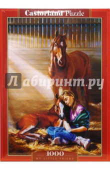 Puzzle-1000. Девочка с лошадью (С-101801) Puzzle-1000. Девочка с лошадью (С-101801)