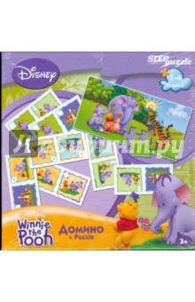 Домино+Puzzle (80103) Винни и Слонотоп Домино+Puzzle (80103) Винни и Слонотоп