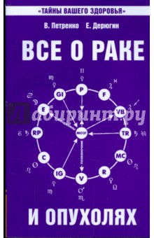 Петренко, Дерюгин - Все о раке и опухолях обложка книги Петренко, Дерюгин - Все о раке и опухолях обложка книги