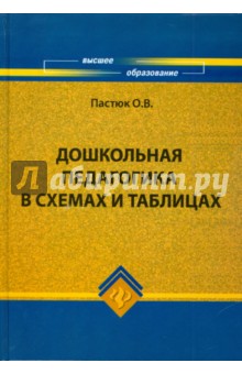 Ольга Пастюк - Дошкольная педагогика в схемах и таблицах обложка книги Ольга Пастюк - Дошкольная педагогика в схемах и таблицах обложка книги