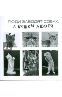 Люди заводят собак, а кошки людей обложка книги Люди заводят собак, а кошки людей обложка книги