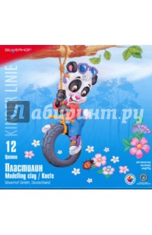 Пластилин "Панда" 12 цветов (951145-09) Пластилин "Панда" 12 цветов (951145-09)