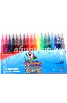 Фломастеры 18 цветов Panda (861827-02) Фломастеры 18 цветов Panda (861827-02)
