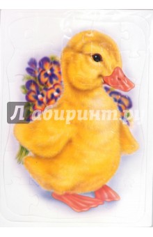 Мягкий пазл - 30 элементов. "Пушистики" Утенок (01729) Мягкий пазл - 30 элементов. "Пушистики" Утенок (01729)