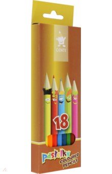 Карандаши 18 цветов "Центы" (2143) Карандаши 18 цветов "Центы" (2143)