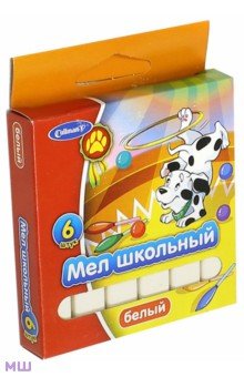 Мел школьный (6 штук, белый) (FMB-6Dal) Мел школьный (6 штук, белый) (FMB-6Dal)