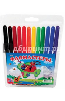Фломастеры 12 цветов (093/12 AN) Фломастеры 12 цветов (093/12 AN)