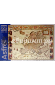 Пазл-1000 элементов "Старинная карта. Европа" (02288) Пазл-1000 элементов "Старинная карта. Европа" (02288)