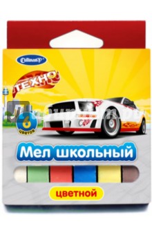 Мел школьный цветной, 6 штук, 6 цветов (FMC-6 T) Мел школьный цветной, 6 штук, 6 цветов (FMC-6 T)