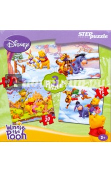 Step Puzzle 3 в 1 "Медвежонок Винни" (92403) Step Puzzle 3 в 1 "Медвежонок Винни" (92403)
