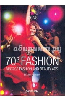 70s Fashion: Vintage Fashion and Beauty ADS обложка книги 70s Fashion: Vintage Fashion and Beauty ADS обложка книги