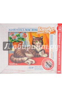 Простое искусство: Холст "Кошка на окошке" (737016) Простое искусство: Холст "Кошка на окошке" (737016)