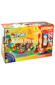 Конструктор "Кроха-Стройка" 190 деталей 7/7 (056) Конструктор "Кроха-Стройка" 190 деталей 7/7 (056)