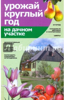 Урожай круглый год на дачном участке обложка книги Урожай круглый год на дачном участке обложка книги
