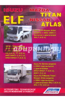 Isuzu Elf. Mazda Titan. Nissan Atlas. Устройство, техническое обслуживание и ремонт (с 2000 г.)
