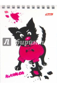 Блокнот 80 листов "Розовая клякса" (ассортимент) (80Б6флС1) Блокнот 80 листов "Розовая клякса" (ассортимент) (80Б6флС1)