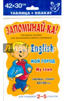 Английский язык. Мой город. Для учащихся 2-5 классов обложка книги Английский язык. Мой город. Для учащихся 2-5 классов обложка книги