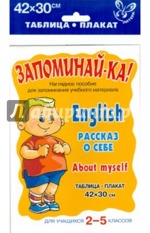 Английский. Рассказ о себе. Для учащихся 2-5 классов обложка книги Английский. Рассказ о себе. Для учащихся 2-5 классов обложка книги