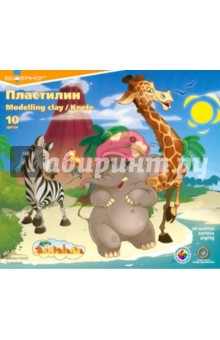 Пластилин 10 цветов "Zanzibar" (951134-33) Пластилин 10 цветов "Zanzibar" (951134-33)