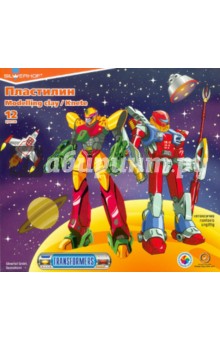 Пластилин 12 цветов "Transformers" (951145-40) Пластилин 12 цветов "Transformers" (951145-40)