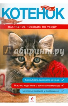 Митителло, Сонина - Котенок. Наглядное пособие по уходу обложка книги Митителло, Сонина - Котенок. Наглядное пособие по уходу обложка книги