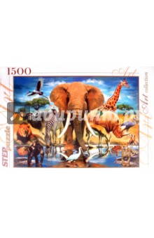 Step Puzzle-1500 "В мире животных" (83042) Step Puzzle-1500 "В мире животных" (83042)