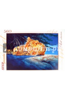 Step Puzzle-560 "Леопарды" (78075) Step Puzzle-560 "Леопарды" (78075)