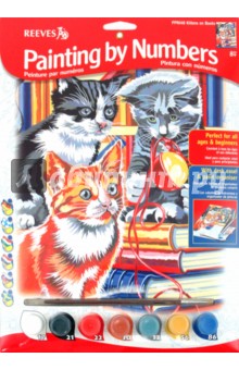Набор для раскрашивания "Котята с книгой" (PPPNJ48) Набор для раскрашивания "Котята с книгой" (PPPNJ48)