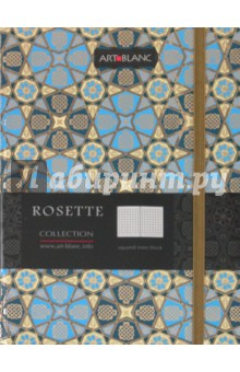 Тетрадь ART-BLANC, "Rosette", 120х170 мм, клетка (080461SR) Тетрадь ART-BLANC, "Rosette", 120х170 мм, клетка (080461SR)