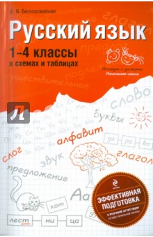 Елена Бескоровайная - Русский язык: 1-4 классы в схемах и таблицах обложка книги Елена Бескоровайная - Русский язык: 1-4 классы в схемах и таблицах обложка книги