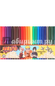 Фломастеры Naruto 24 цвета (848-24/N) Фломастеры Naruto 24 цвета (848-24/N)