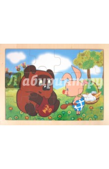 Пазлы в рамке, 12 деталей, ассортимент (1027) (8048) Пазлы в рамке, 12 деталей, ассортимент (1027) (8048)