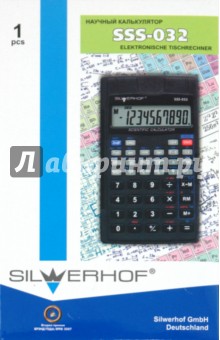 Калькулятор научный SSS-032, 10-разрядный (601025-01) Калькулятор научный SSS-032, 10-разрядный (601025-01)
