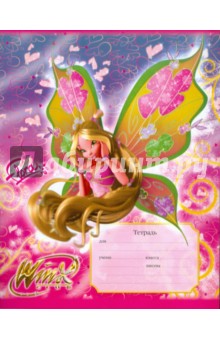 Тетрадь 12 листов, клетка "Winx Флора" (30419) Тетрадь 12 листов, клетка "Winx Флора" (30419)