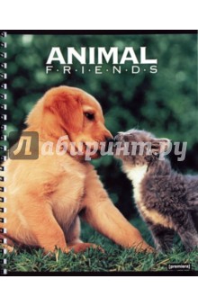 Тетрадь 96 листов, клетка "Animal friends" (35516) Тетрадь 96 листов, клетка "Animal friends" (35516)