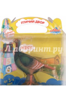 "Птичий двор" 3D пазл "Индюк" (13503) "Птичий двор" 3D пазл "Индюк" (13503)