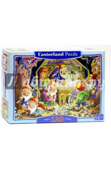 Puzzle-120 MIDI "Белоснежка и 7 гномов" (В-12602) Puzzle-120 MIDI "Белоснежка и 7 гномов" (В-12602)