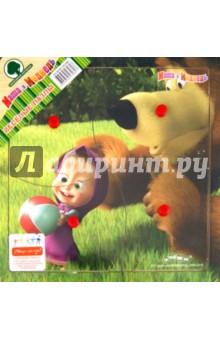 Пазл "Маша и Медведь" 4 детали 20 (5078GT) Пазл "Маша и Медведь" 4 детали 20 (5078GT)
