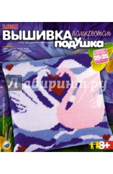 Вышивка полукрестом "Лебединая пара" (Вак012) Вышивка полукрестом "Лебединая пара" (Вак012)