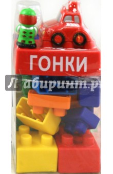 Конструктор мягкий "Гонки" (7034/13704) Конструктор мягкий "Гонки" (7034/13704)