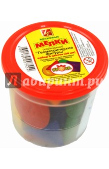 Карандаши восковые 6 цветов, в стакане (19С 1268-08) Карандаши восковые 6 цветов, в стакане (19С 1268-08)
